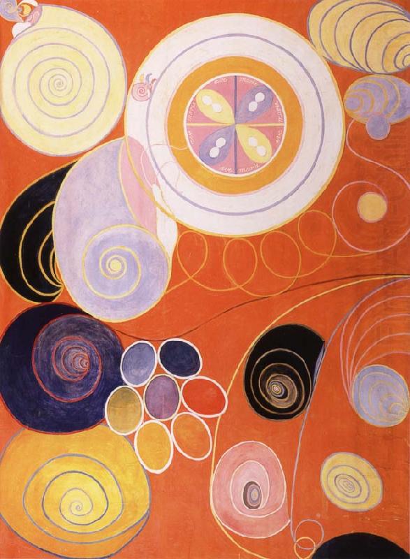 Hilma af Klint They tens mainstay IV china oil painting image